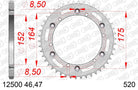 AFAM Tagumine hammasratas 12500-44, 44z, samm 520, teras