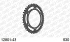AFAM Tagumine hammasratas 12801-43, 43z, samm 530, teras