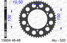 AFAM Tagumine hammasratas 13604-47, 47z, samm 520