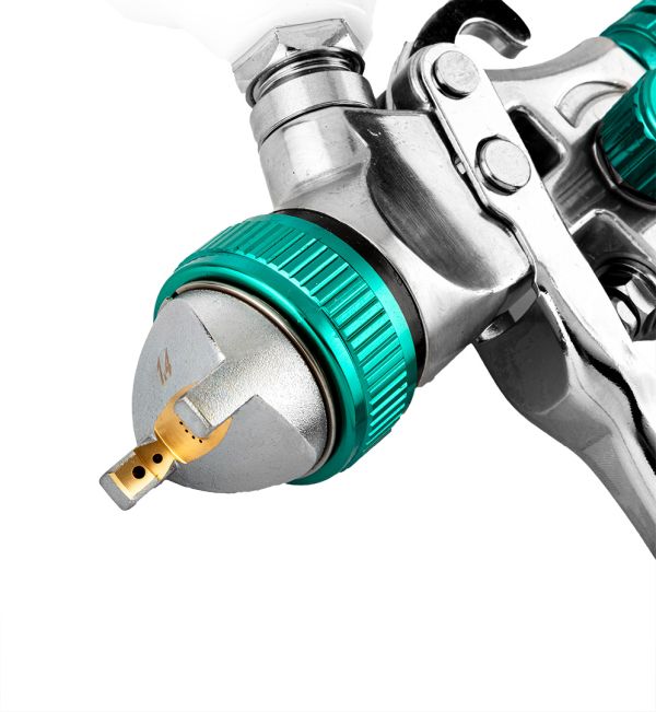 NEO Tools Värvipüstol ülemise anumaga 0,6 l, otsak 1,4 mm, HVLP