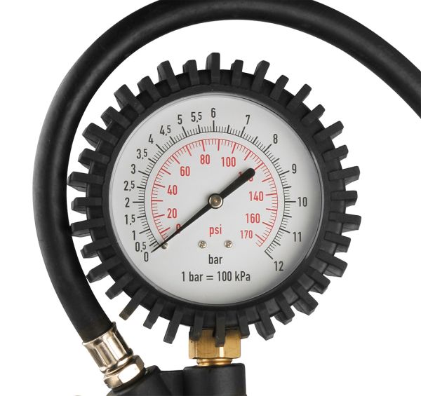 NEO Tools Rehvitäitepüstol manomeetriga 80 mm