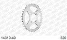 AFAM Tagumine hammasratas 14310-40, 40z, samm 520, teras