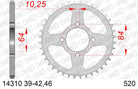 AFAM Tagumine hammasratas 14310-40, 40z, samm 520, teras