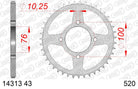AFAM Tagumine hammasratas 14313-43, 43z, samm 520, teras