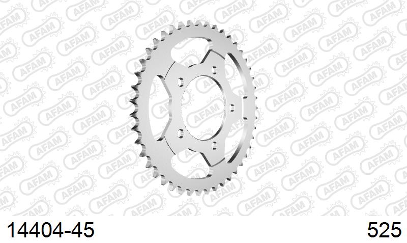 AFAM Tagumine hammasratas 14404-45, 45z, samm 525, teras