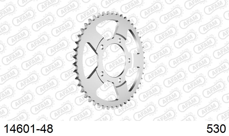 AFAM Tagumine hammasratas 14601-48, 48z, samm 530, teras