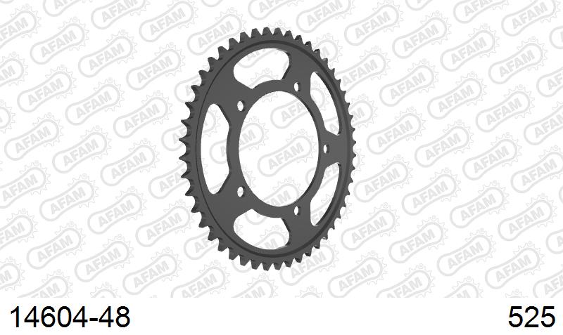 AFAM Tagumine hammasratas 14604-48, 48z, samm 525, teras