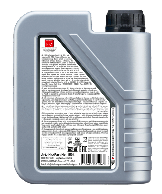 Liqui Moly Motorbike 2T Street mootorratta mootoriõli