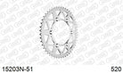 AFAM Tagumine hammasratas 15203N-51, 51z, samm 520