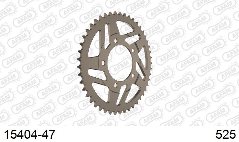 AFAM Tagumine hammasratas 15404-47, 47z, samm 525