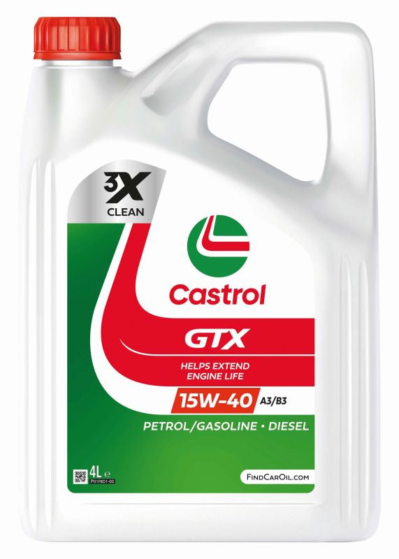 Castrol GTX 15W-40 mootoriõli