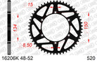 AFAM Tagumine hammasratas 16206K-48, 48z, samm 520, teras
