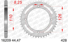 AFAM Tagumine hammasratas 16209-47, 47z, samm 428, teras