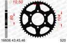 AFAM Tagumine hammasratas 16606-46, 46z, samm 520, teras