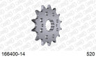 AFAM Eesmine hammasratas 166400-14, 14z, samm 520, teras