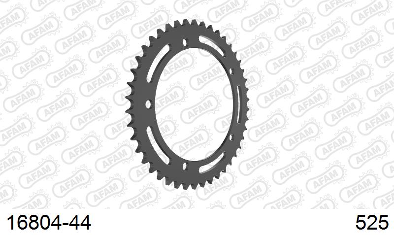 AFAM Tagumine hammasratas 16804-44, 44z, samm 525, teras