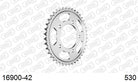 AFAM Tagumine hammasratas 16900-42, 42z, samm 530, teras