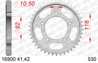 AFAM Tagumine hammasratas 16900-42, 42z, samm 530, teras