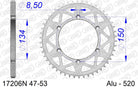 AFAM Tagumine hammasratas 17206N-49, 49z, samm 520