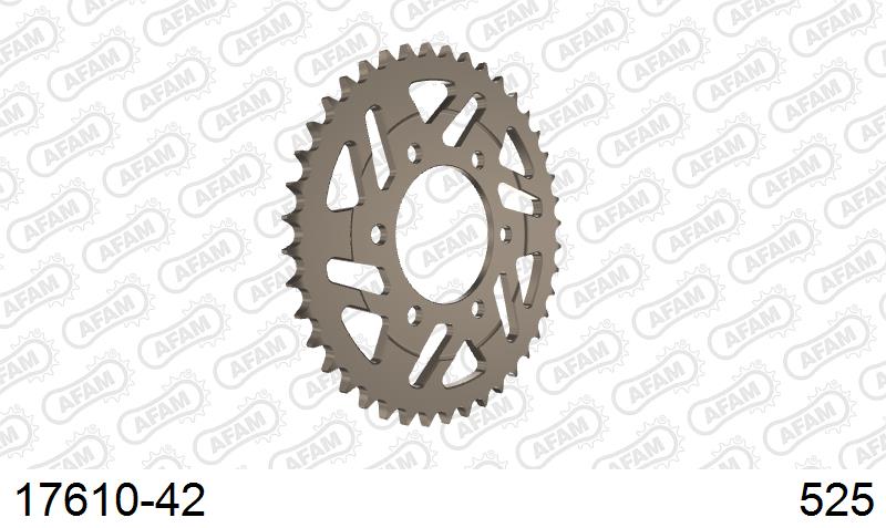 AFAM Tagumine hammasratas 17610-42, 42z, samm 525