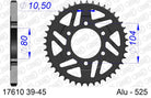 AFAM Tagumine hammasratas 17610-39, 39z, samm 525