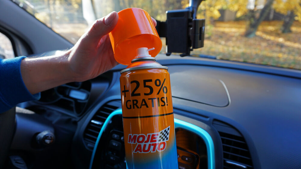 Moje Auto Läikiv kokpitihooldusvahend, värske