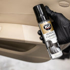 K2 Auron nahapolstri puhastus- ja hoolduskomplekt: Cleaner, Protectant, hari ja mikrofiiber