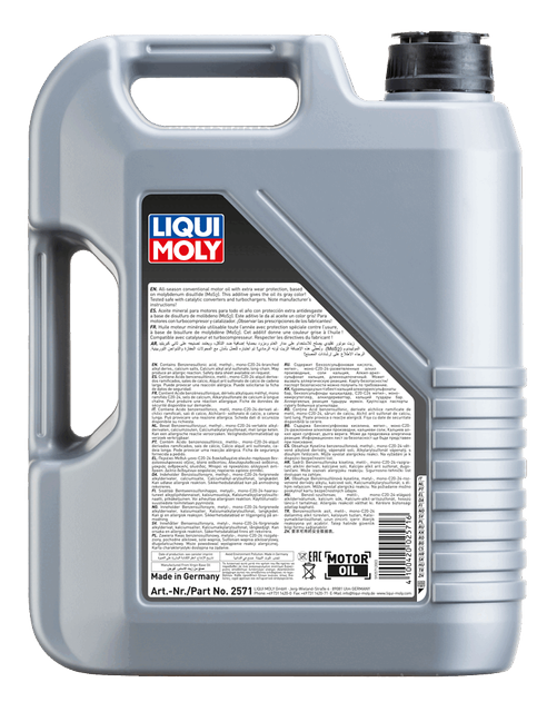 Liqui Moly MoS2 Low-Friction 15W-40 mootoriõli