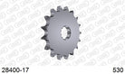 AFAM Eesmine hammasratas 28400-17, 17z, samm 530, teras