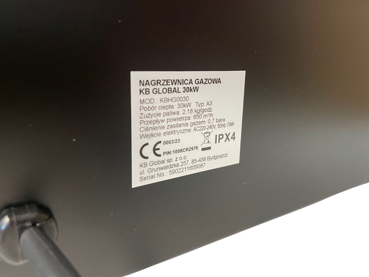 Gaasisoojapuhur 30 kW