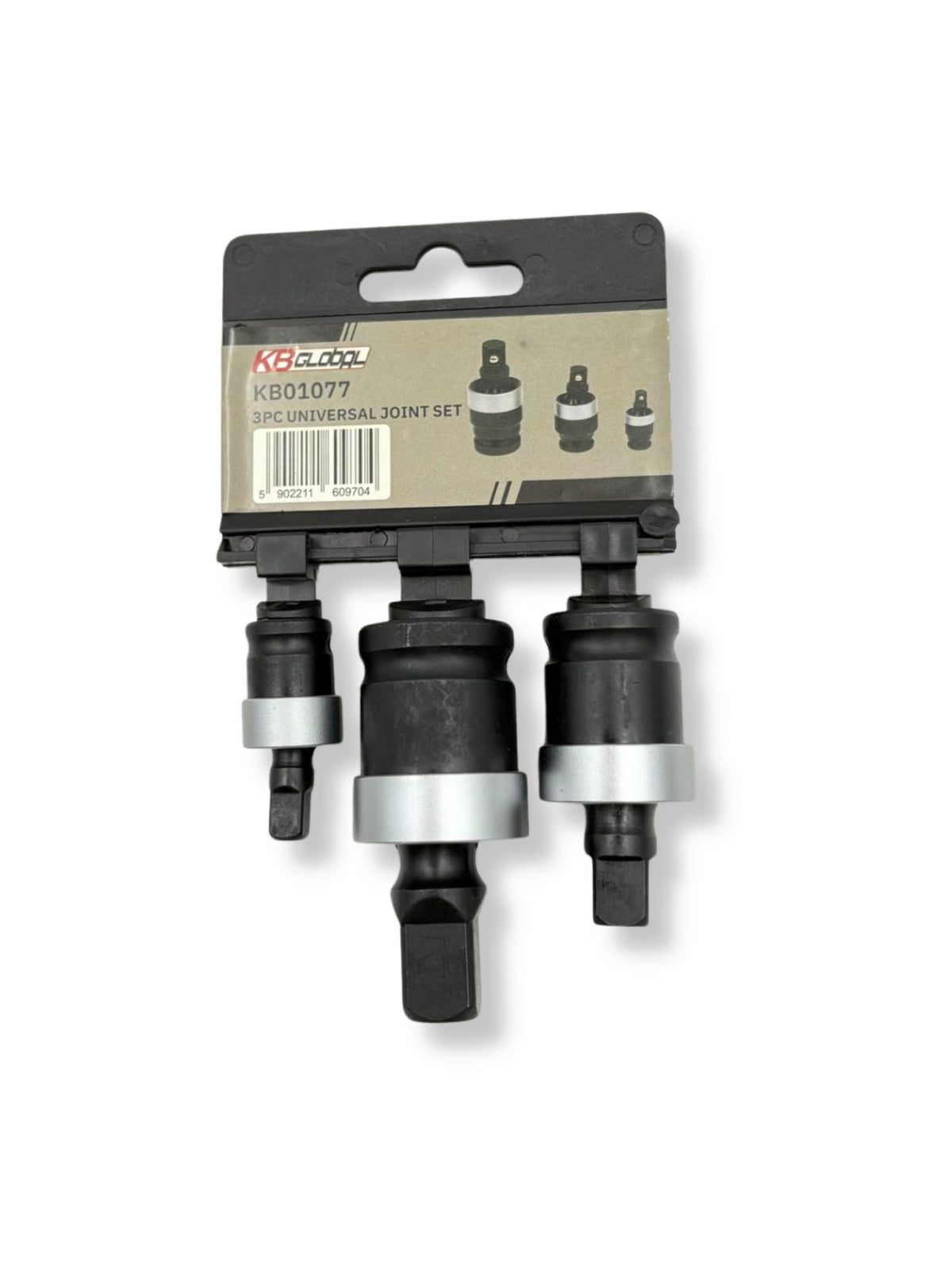 KB Global Löökliigendite komplekt 1/4", 3/8", 1/2"