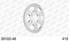 AFAM Tagumine hammasratas 35102-46, 46z, samm 415, teras