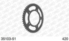 AFAM Tagumine hammasratas 35103-51, 51z, samm 420, teras