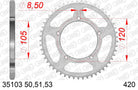 AFAM Tagumine hammasratas 35103-51, 51z, samm 420, teras