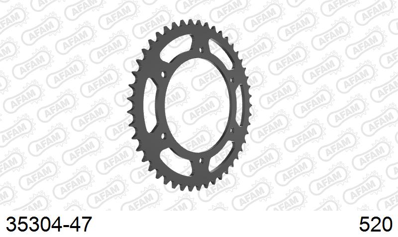 AFAM Tagumine hammasratas 35304-47, 47z, samm 520, teras