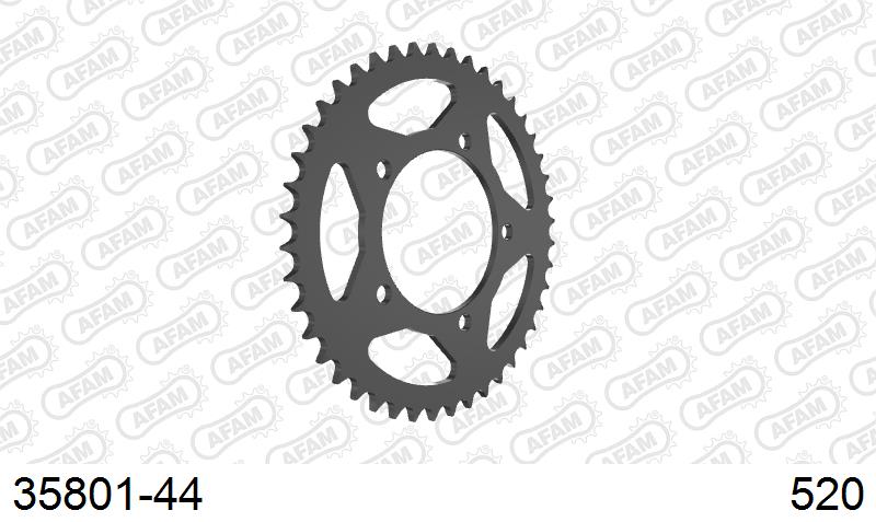 AFAM Tagumine hammasratas 35801-44, 44z, samm 520, teras