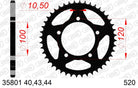 AFAM Tagumine hammasratas 35801-44, 44z, samm 520, teras