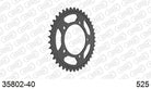 AFAM Tagumine hammasratas 35802-40, 40z, samm 525, teras