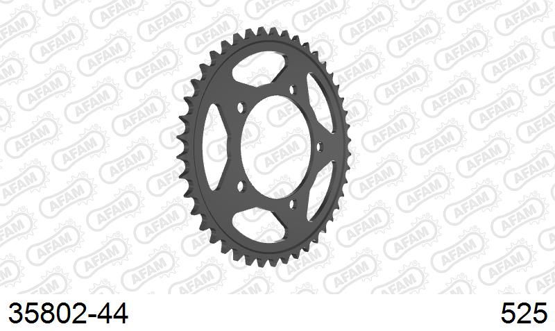 AFAM Tagumine hammasratas 35802-44, 44z, samm 525, teras