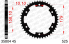 AFAM Tagumine hammasratas 35804-45, 45z, samm 525, teras