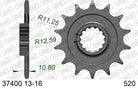 AFAM Eesmine hammasratas 37400-13, 13z, samm 520, teras