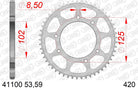 AFAM Tagumine hammasratas 41100-53, 53z, samm 420, teras