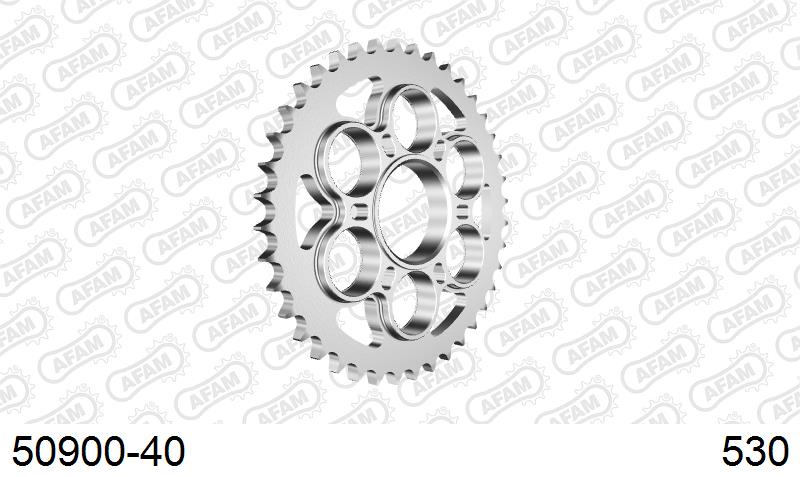 AFAM Tagumine hammasratas 50900-40, 40z, samm 530, teras