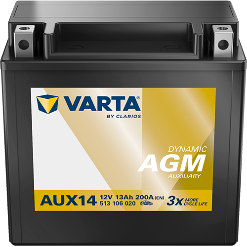 VARTA Dynamic AUX 513106020 lisaaku 13 Ah 200 A