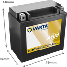 VARTA Dynamic AUX 513106020 lisaaku 13 Ah 200 A