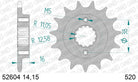 AFAM Eesmine hammasratas 52604-14, 14z, samm 520, teras