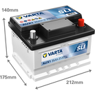 VARTA Dynamic AUX 535106052 lisaaku 35 Ah 520 A