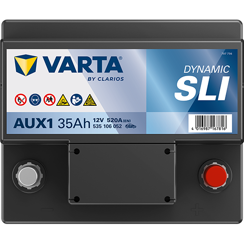 VARTA Dynamic AUX 535106052 lisaaku 35 Ah 520 A