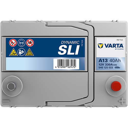 VARTA Dynamic SLI 540125033 käivitusaku 40 Ah 330 A L-