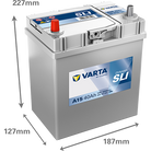 VARTA Dynamic SLI 540127033 käivitusaku 40 Ah 330 A L+
